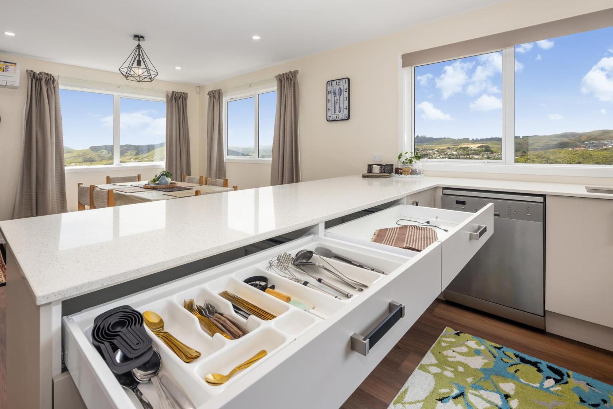Stunning View, Privacy, Close To Ferry & Brand-New Wellington Dış mekan fotoğraf